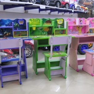 Study Table For Kids with Chair (Wooden) Educational