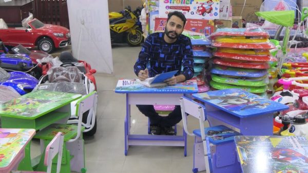 Study Table For Kids with Chair Wooden