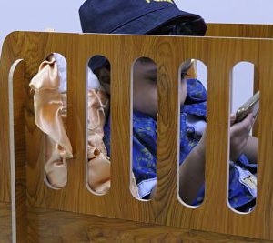 2 in 1 Wood Bed For Kids