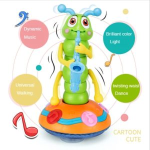 twisted worm 3D lighting & Music toy