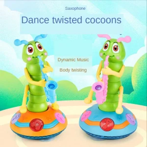 twisted worm 3D lighting & Music toy