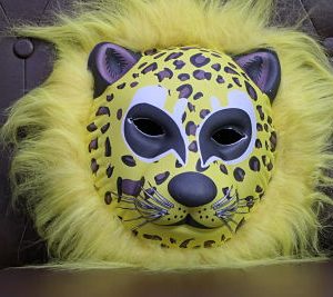 5D Cheetah Animal Facemask