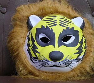 5D Tiger Animal Facemask