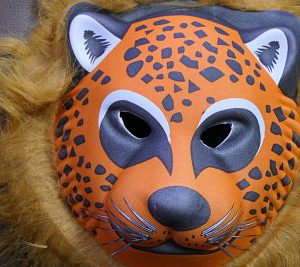 5D Fox Animal Facemask
