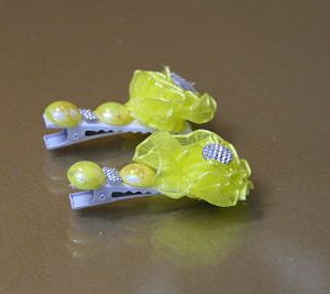 Yellow Hair Clip