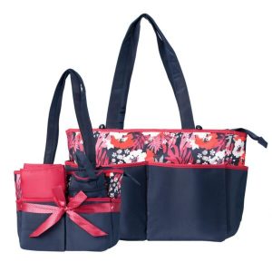 4 in 1 Baby Bag Set Red