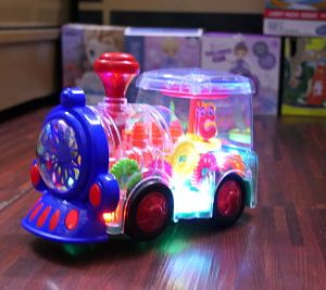 Amazing Train Transparent Toy For Kids