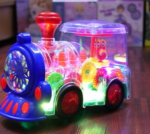 Amazing Train Transparent Toy For Kids