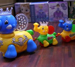 3 Elephant Having A Walk Toy For Kids