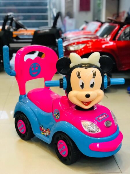 Mickey Mouse Push Car