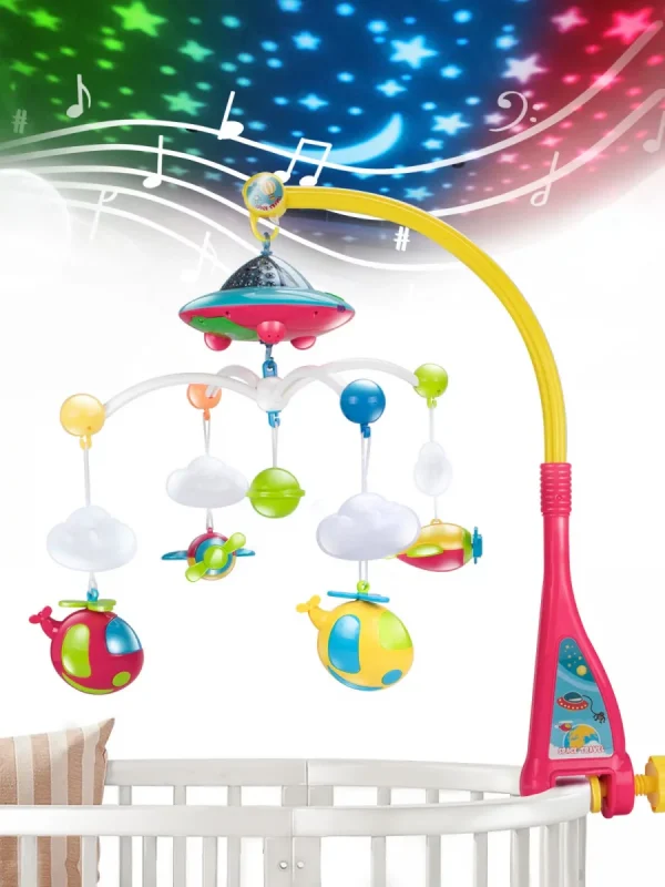Crib Bell Projector Toy