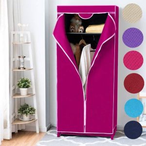 Non Woven Metal Foldable Wardrobe